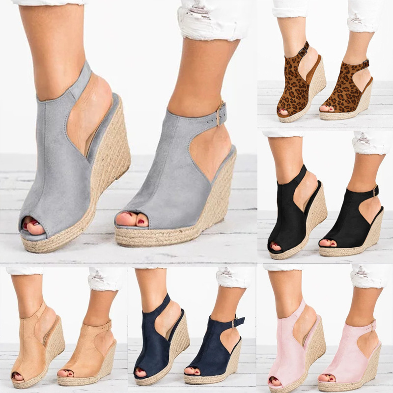 Sandales à Talons pour Femme,  - Wedge Espadrille Women avis et prix
