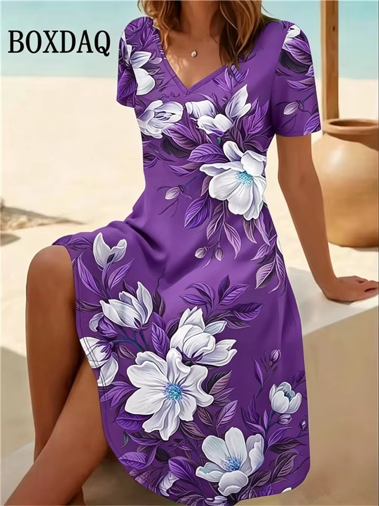 Robes pour femmes grande taill - Romper Floral Print avis et prix