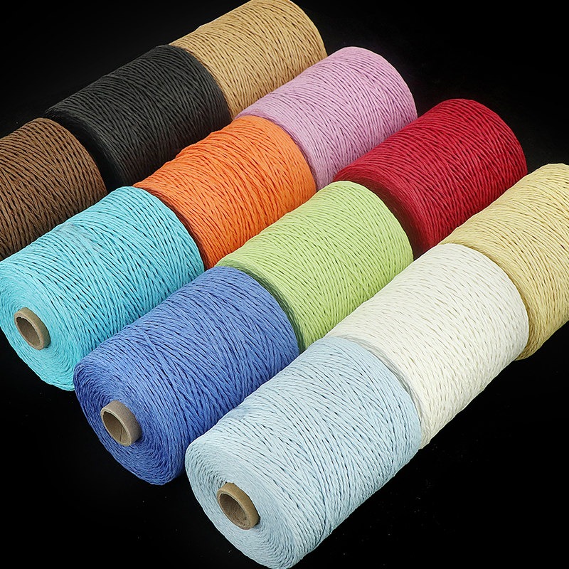 Fil de raphia uni 2 brins 150g - Crochet Bag Raffia avis et prix