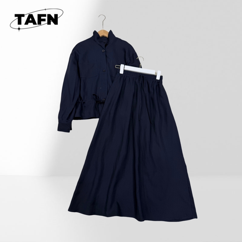 Jupe Midi Classique Unie Taill - Midi Skirt Floral avis et prix