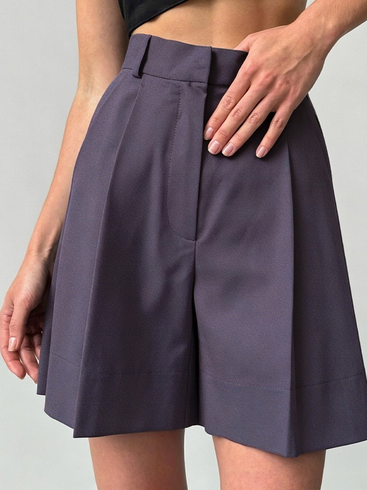 Shorts amples en lin décontrac - Linen Pant Wide avis et prix