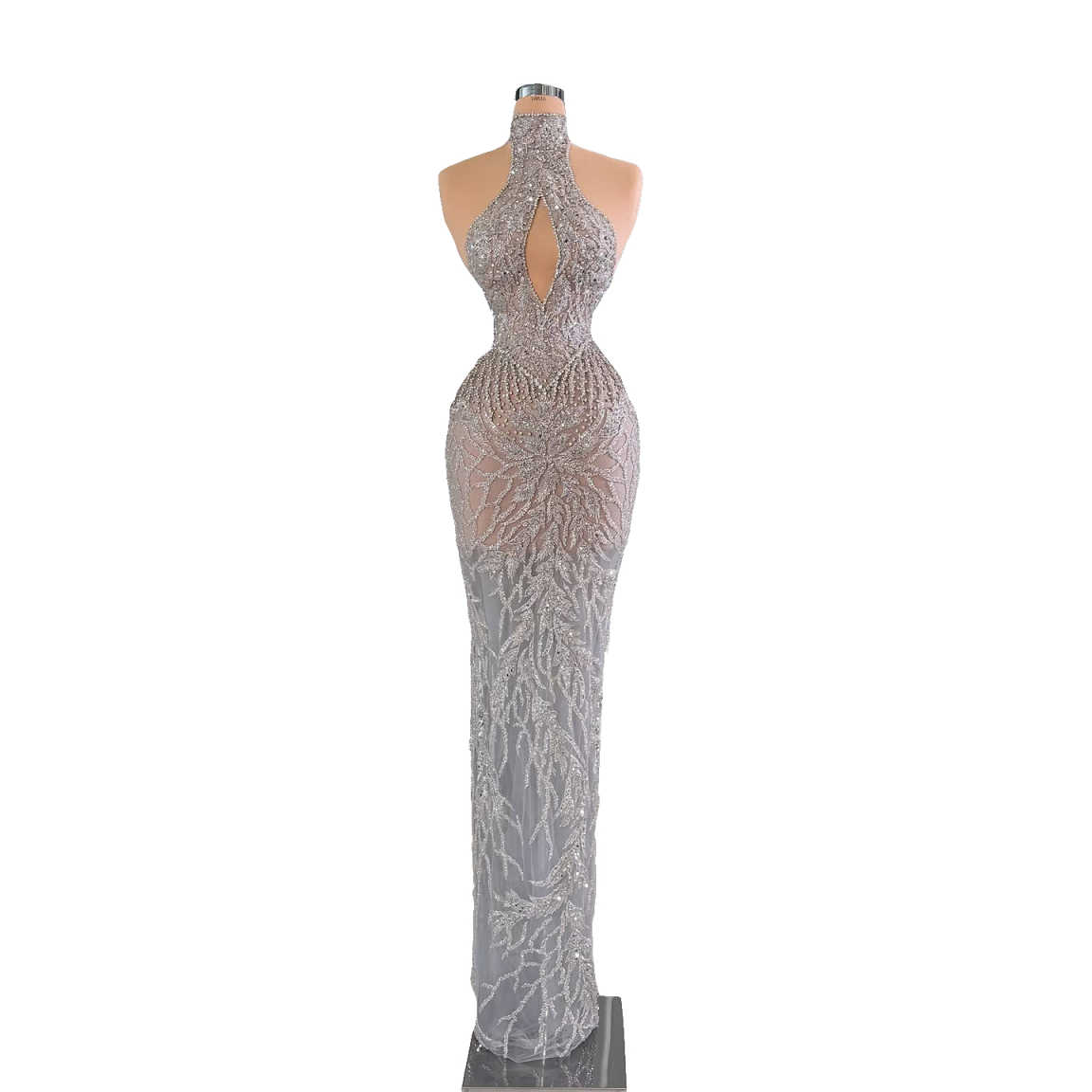 Robes de soirée élégantes à co - Maxi Dress Halter avis et prix