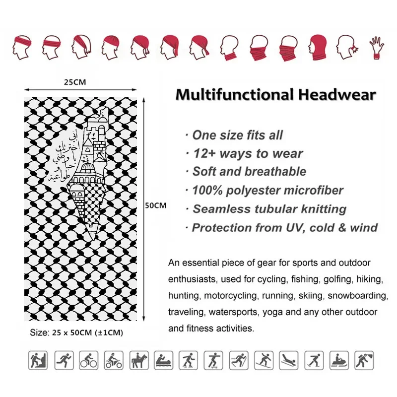 Bandana de calligraphie arabe, - Headband Summer Knit avis et prix